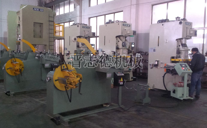 送料機生產線使用