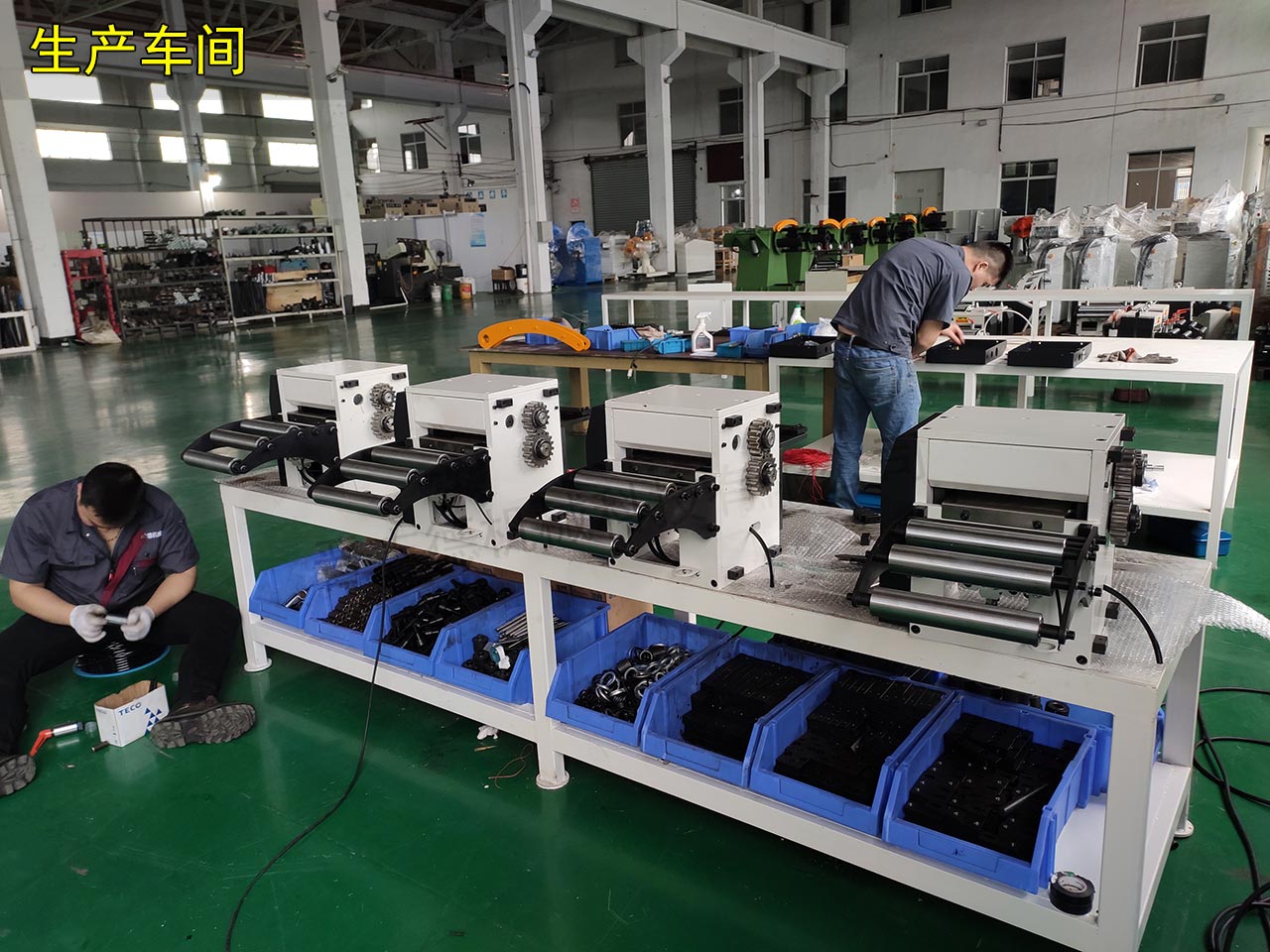 NC伺服送料機裝配 NC伺服送料機裝配