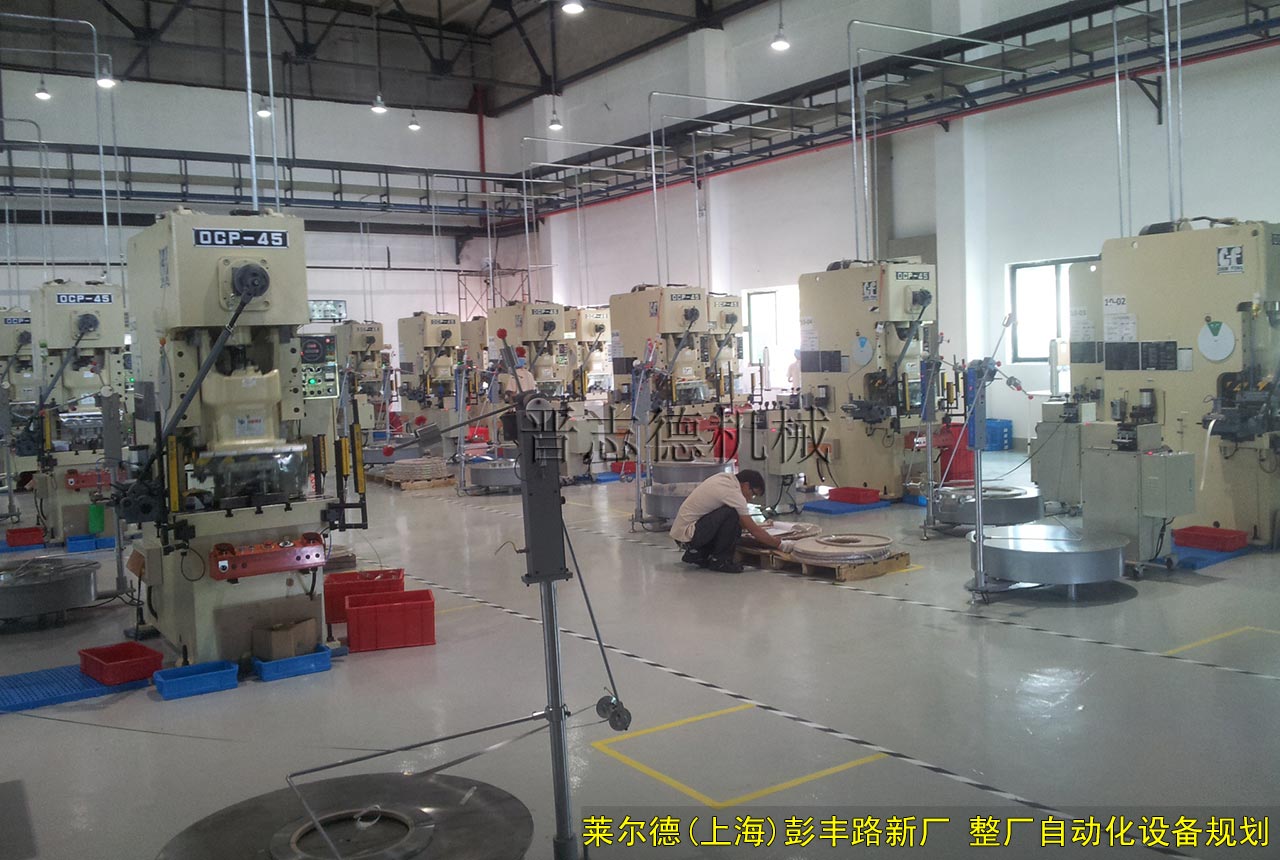 萊爾德電子新廠廠區(qū),萊爾德新廠整廠送料機(jī)設(shè)備規(guī)劃