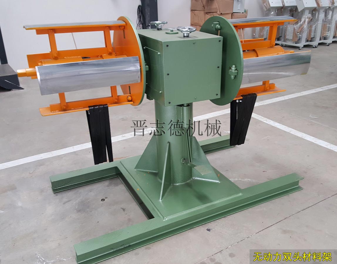 無動力雙頭材料架 無動力雙頭材料架